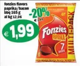 Il Castoro Supermercati Fonzies paprika offerta