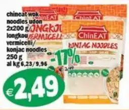 Il Castoro Supermercati ChinEAT konjac noodles offerta