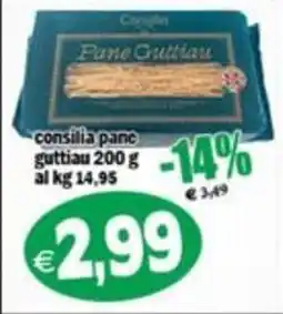 Il Castoro Supermercati Pane Guttiau offerta