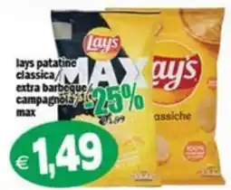 Il Castoro Supermercati Lays patatine classica offerta