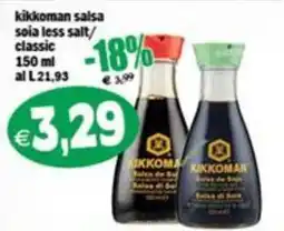 Il Castoro Supermercati Kikkoman salsa soia less salt/classic offerta