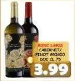 MercADone Ronc Lapis Cabernet/Pinot Grigio offerta