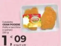 Alter Discount Cotolette Gran Podere Pollo e tacchino offerta