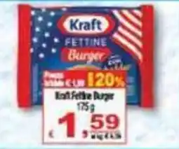 CTS Supermercati Kraft Fettine Burger offerta