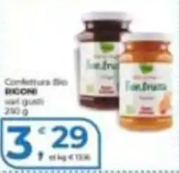 Alter Discount Confettura Bio Ricconi vari gusti offerta
