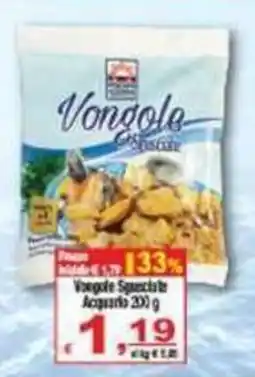 CTS Supermercati Vongole Spumante offerta