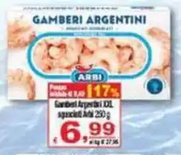 CTS Supermercati Gamberi Argentini Arbi offerta