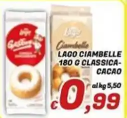 Idromarket Lago ciambelle 180 g classica-cacao offerta