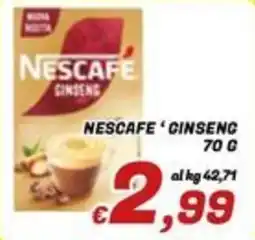 Idromarket Nescafe Ginseng offerta