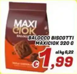 Idromarket Balocco biscotti Maxiciok offerta
