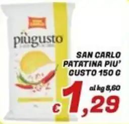 Idromarket San Carlo Patatina Più Gusto offerta