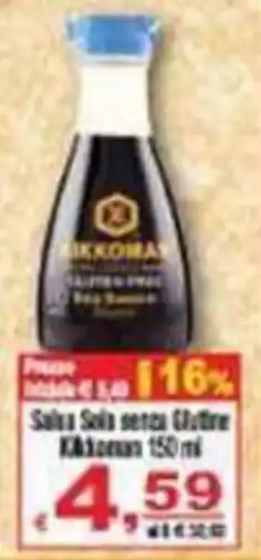 CTS Supermercati Salsa Soia senza Glutine Kikkoman offerta