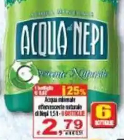 CTS Supermercati Acqua di Nepi offerta