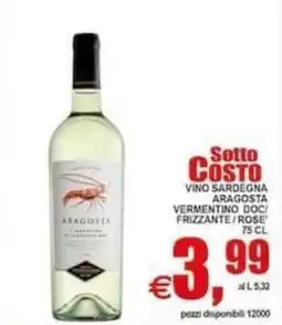 Pewex Vino Sardegna Aragosta offerta
