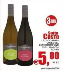 Pewex La Cacciatore Cuvée del Centenario Vino offerta