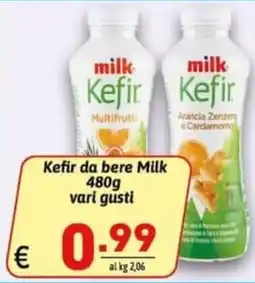 Ipercarni Kefir da bere Milk offerta