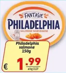 Ipercarni Philadelphia salmone offerta