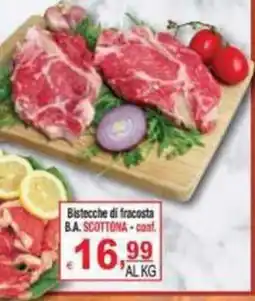 CTS Supermercati Bistecche di fracosta B.A. SCOTTONA offerta
