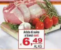 CTS Supermercati Arista di suino offerta