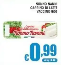 Sacoph Caprino di latte vaccino Nonno Nanni offerta