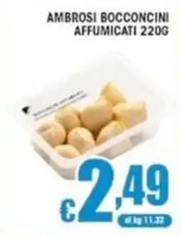 Sacoph Ambrosi bocconcini affumicati offerta