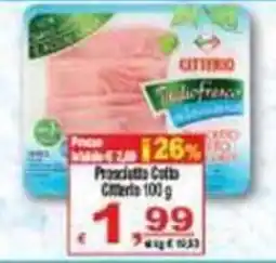 CTS Supermercati Prosciutto Cotto Città offerta