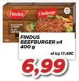 MA Supermercati Findus Beefburger offerta