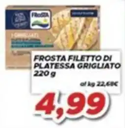 MA Supermercati Frosta filetto di platessa grigliato offerta