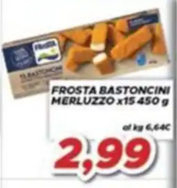 MA Supermercati Frosta bastoncini merluzzo offerta