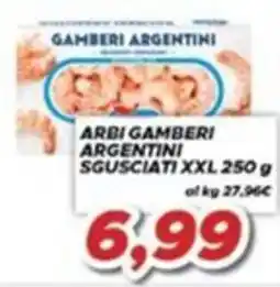 MA Supermercati Arbi gamberi argentini sgusciati xxl offerta