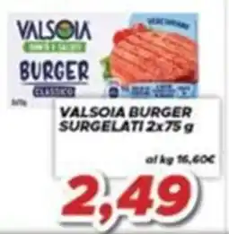 MA Supermercati Valsolia burger surgelati offerta