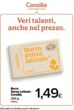MA Supermercati Burro senza lattosio Consilia offerta
