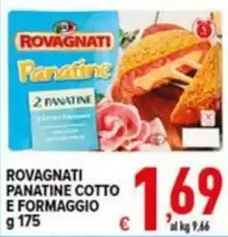 Iper Triscount Rovagnati panatine cotto e formaggio offerta