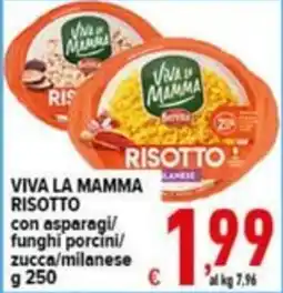 Iper Triscount Viva la mamma risotto offerta