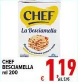 Iper Triscount Chef besciamella offerta
