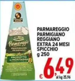 Iper Triscount Parmareggio Parmigiano Reggiano extra 24 mesi spicchio offerta