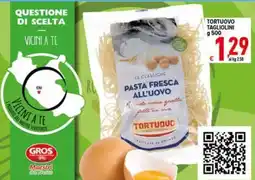 Iper Triscount Pasta fresca all'uovo Tortuovo offerta
