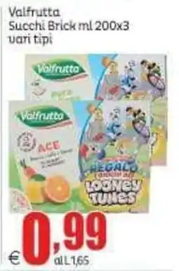 Elite Valfrutta Succhi Brick offerta