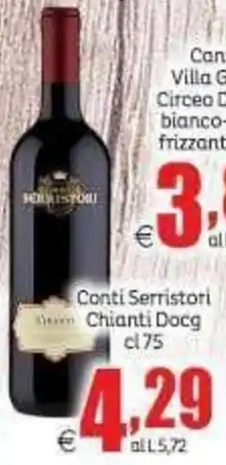 Elite Conti Serristori Chianti Docg offerta