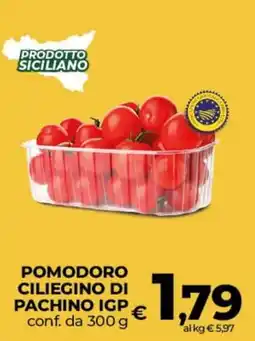 Ipercoop Radenza Pomodoro ciliegino di Pachino IGP offerta
