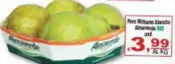 CTS Supermercati Pere Williams bianche Almaverde BIO offerta