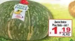 CTS Supermercati Zucca Delica offerta