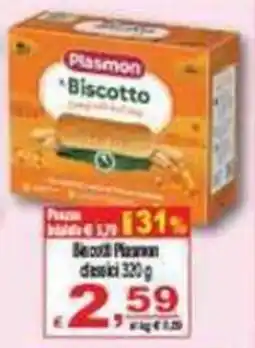 CTS Supermercati Biscotto Plasmon offerta