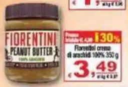CTS Supermercati Fiorentini crema di arachidi offerta