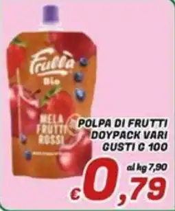 Idromarket Frullà Bio Polpa di frutti rossi offerta