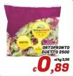Idromarket Ortopronto Duetto offerta