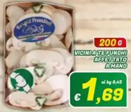 Idromarket Funghi affettato a mano offerta