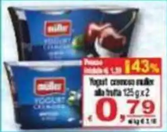 Yogurt cremoso Müller