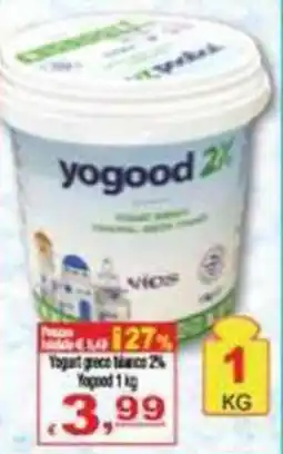 CTS Supermercati Yogurt greco bianco 2% Yogood offerta