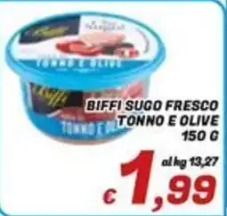 Idromarket Biffi sucro fresco tonno e olive offerta